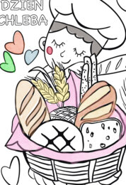 Kolorowanka - Dzień Chleba