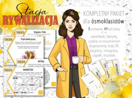 PAKIET na cały rok szkolny! Stacja: RYWALIZACJA! Fizyka, klasa 8.