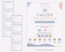 Fiszki - ćwiczenia społeczne dla dzieci 7–9 lat