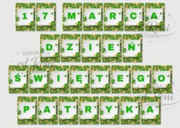 Dzień Świętego Patryka girlanda