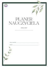 Kompleksowy Planer Nauczyciela i Wychowawcy 2026/2027 (37 stron)