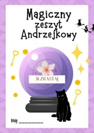 Magiczny zeszyt Andrzejkowy