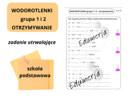WODOROTLENKI grupa 1 i 2 otrzymywanie - zadanie utrwalające dwie metody