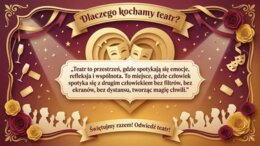 Międzynarodowy Dzień Teatru - 27 marca