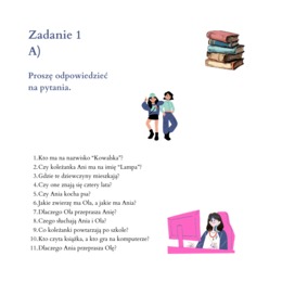 Jestem, słucham, czytam, rozmawiam_JĘZYK POLSKI JAKO OBCY A1 Lekcja