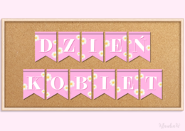 Girlanda na Dzień Kobiet (PDF)