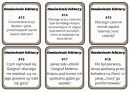 "Mały książę" karty dyskusyjne