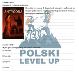 Kartkówka_Antygona_Polski Level Up
