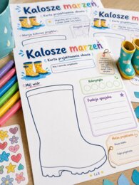 Kalosze marzeń - karta projektowania obuwia