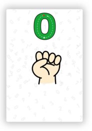 ZESTAW KART - LICZBY 0-10