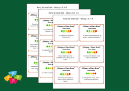 CHŁOPCY Z PLACU BRONI - Karty do SMALL TALK - lektury - gra