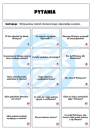 „Quo vadis – Pytania i Odpowiedzi” – angażujące karty pracy dla uczniów szkoły podstawowej