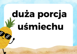 Przepis na udane wakacje