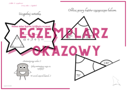 Miary kątów w trójkątach - notatka do uzupełnienia