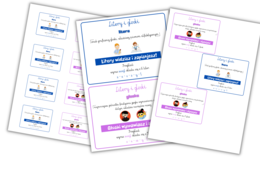 Litery i głoski - wklejki i plakat