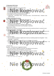 Karta pracy z czytanką The Psychology of Gift-Giving B1 przymiotniki opisujące emocje