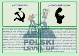 Fiszki z 30 postaciami z lektur dwudziestolecia_Polski Level Up