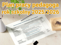Plan pracy pedagoga szkolnego na rok szkolny 2025/2026
