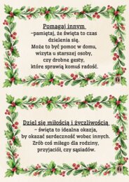 Rady na Boże Narodzenie-gazetka.