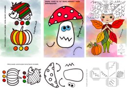 Jesienne karty pracy