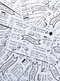 "12 MIESIĘCY" - notatki wizualne