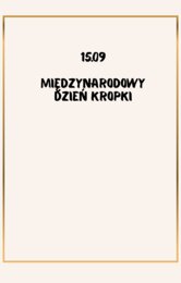 Międzynarodowy Dzień Kropki