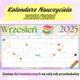 Kalendarz Nauczyciela 2025/2026
