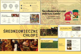 Średniowieczni mieszczanie i chłopi - historia prezentacja klasa 5