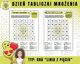 Dzień tabliczki mnożenia / tabliczka mnożenia