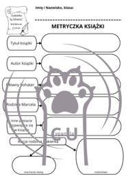 Karty Pracy z odpowiedziami do lektury „Cukierku, ty łobuzie!” Waldemara Cichonia