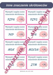 KREATYWNE KARTY - rozwijające twórcze myślenie