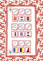 Valentine's Day in different languages by Alicja Soszka