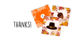 DZIĘKUJĘ! - Thanksgiving Day