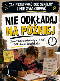„Jak przetrwać rok szkolny i nie zwariować” – gazetka korytarzowa dla uczniów