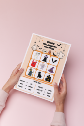 halloween bingo + call cards