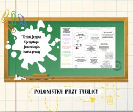 Język - frazeologiczmy - Dzień Języka Ojczystego