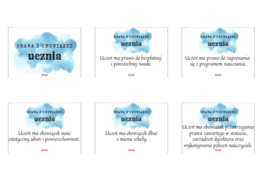 „Prawa i obowiązki ucznia” gazetka - prezentacja