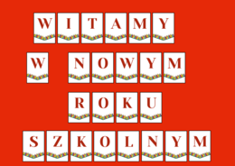 POWRÓT DO SZKOŁY – girlanda – napis – gazetka - szkoła - wersja 2