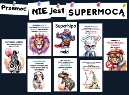 Przemoc - gazetka profilaktyczna dla dzieci młodszych