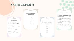KARTA ZADAŃ 8
