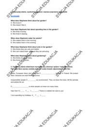 Super Powers 6 unit 1 - karta pracy / sprawdzian alternatywny