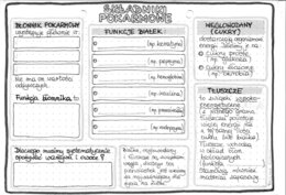 Składniki pokarmowe - szarość - klasa 7