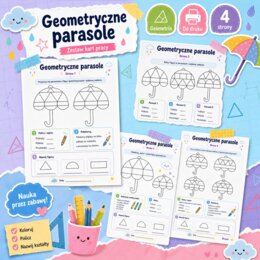 Geometryczne parasole