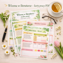 Wiosna w literaturze – analiza poezji (Staff, Tuwim, Leśmian)