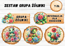 ZESTAW GRUPOWY GRUPA ŻÓŁWIKI