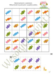 Sudoku -wiosenne i wielkanocne łamigłówki