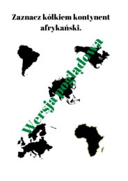 Afryka - flagi i stolice.