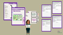 Opowiadanie twórcze w klasach IV-VI- scenariusz + prezentacje + karty pracy + odpowiedzi