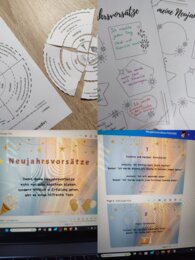 Neujahrvorsätze Paket język niemiecki