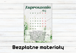 Zaproszenie Dzień Mamy i Taty